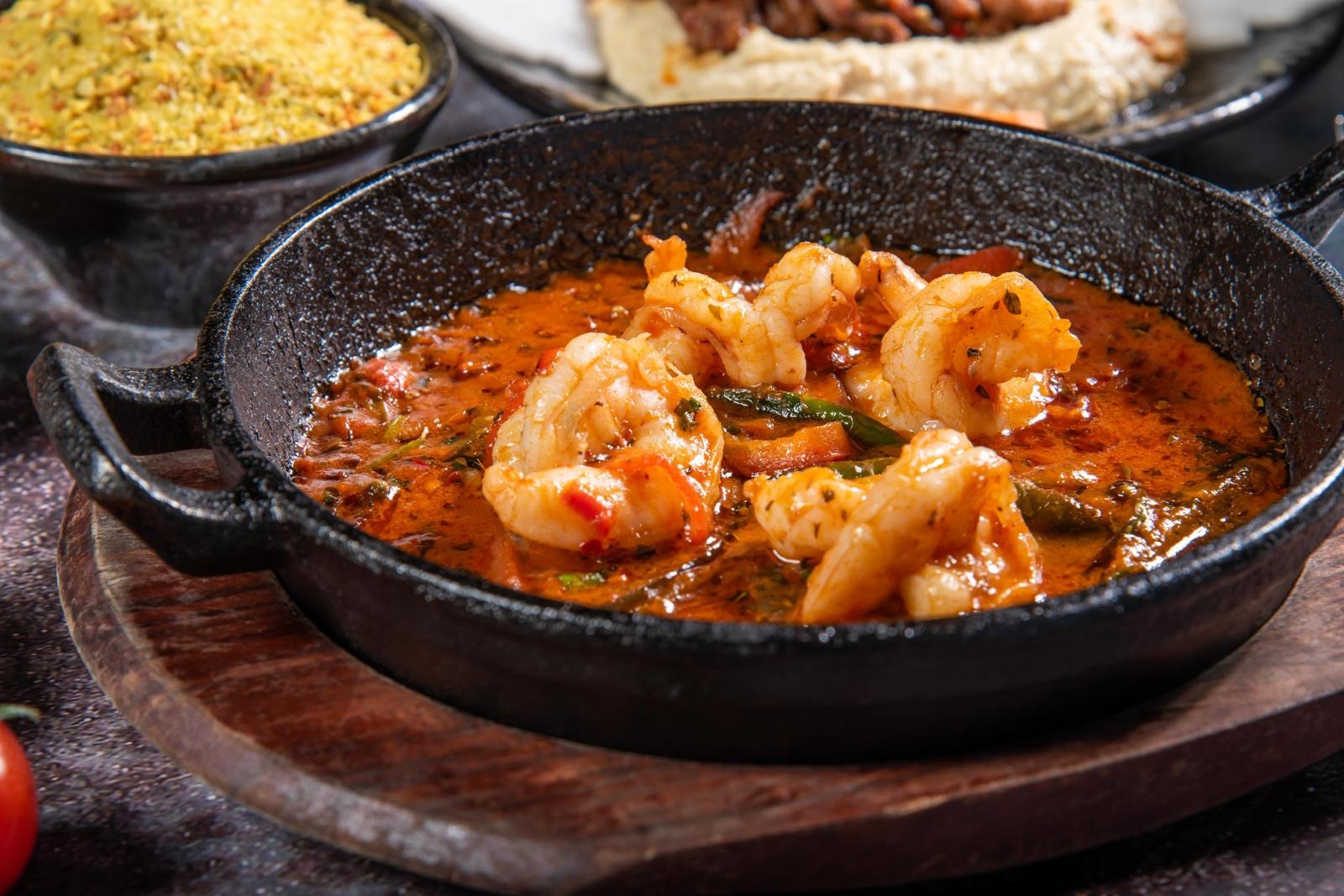 Pan Fried Prawns