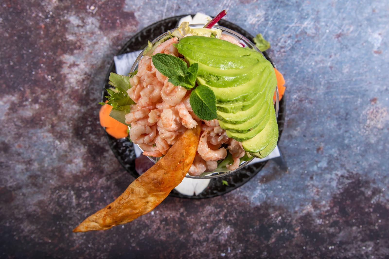 Avocado and Prawn Salad